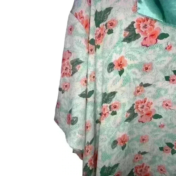 VINTAGE 90s VICTORIA’S SECRET FLORAL ROBE - Picture 2 of 6